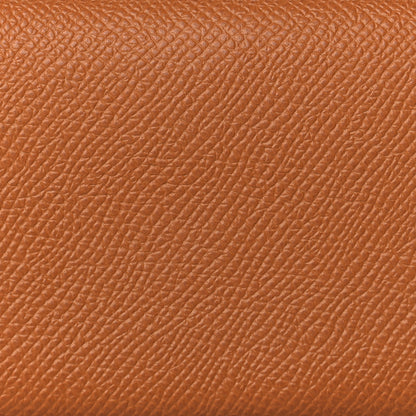 Hermes Epsom Verso Calvi Duo Card Case Gold Vert Fizz 8 of 9