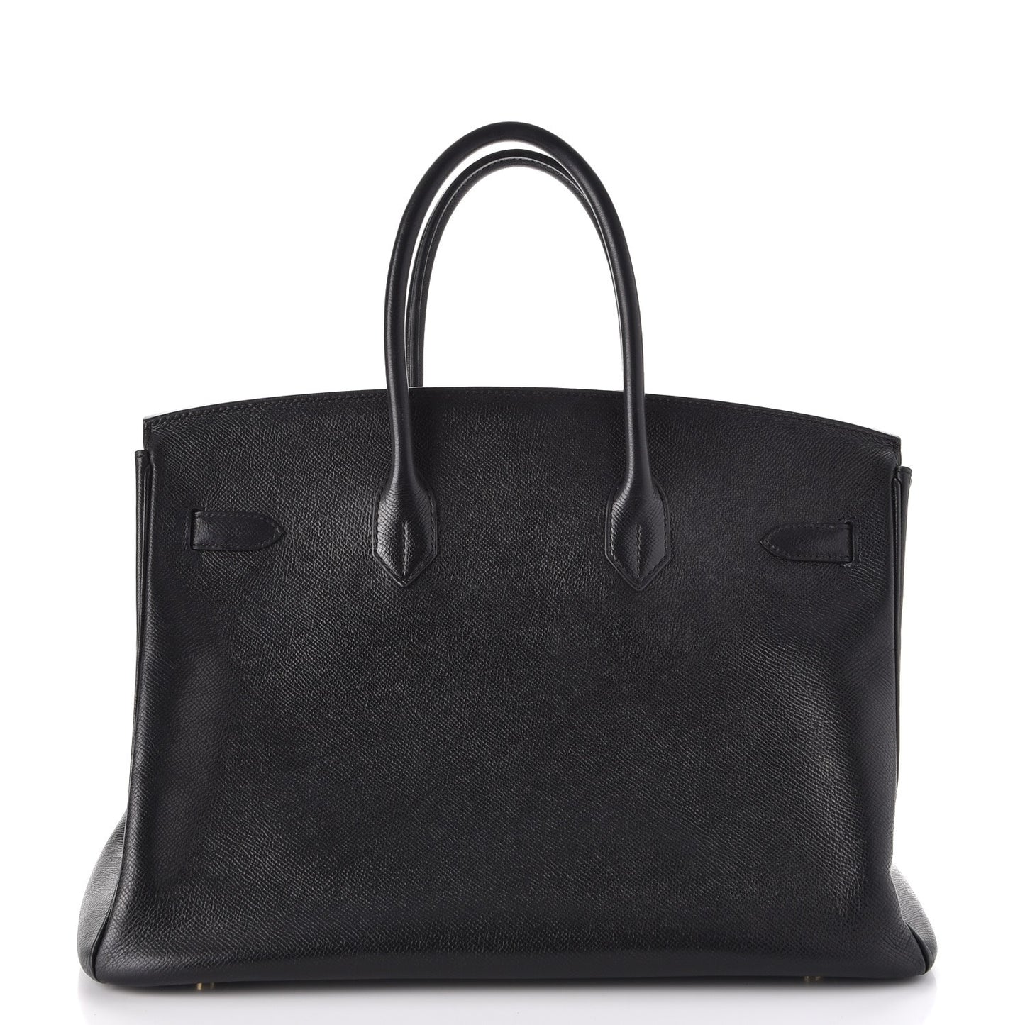 Epsom Birkin 35 Black