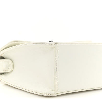 Chanel Caviar Top Handle Kelly Flap White 17 of 21