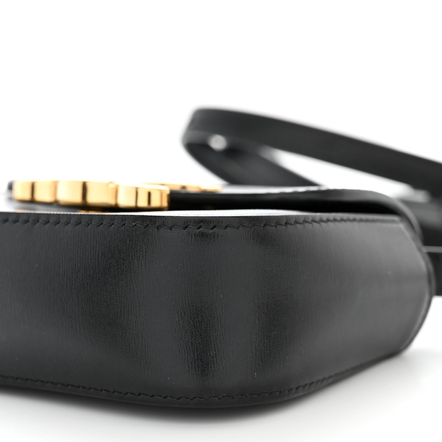 Celine Shiny Calfskin Mini Triomphe Black 11 of 13