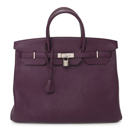 Hermes Fjord Birkin 40 Cassis 1 of 18