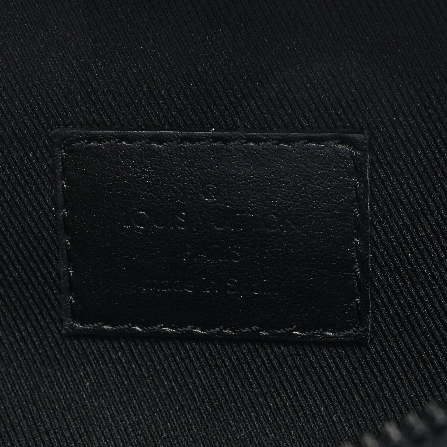 Calfskin Monogram Shadow Discovery Bumbag Black