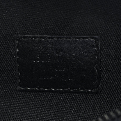 Louis Vuitton Calfskin Monogram Shadow Discovery Bumbag Black 6 of 8