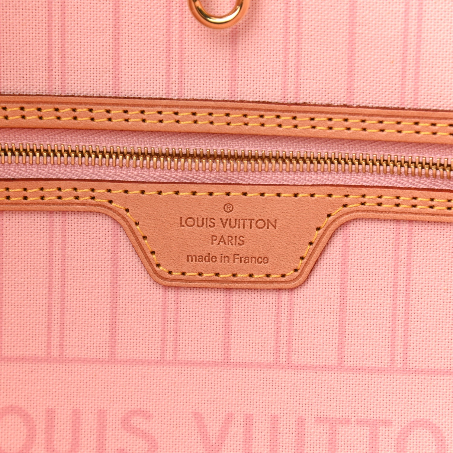 Louis Vuitton Damier Azur Neo Neverfull MM Rose Ballerine 7 of 11