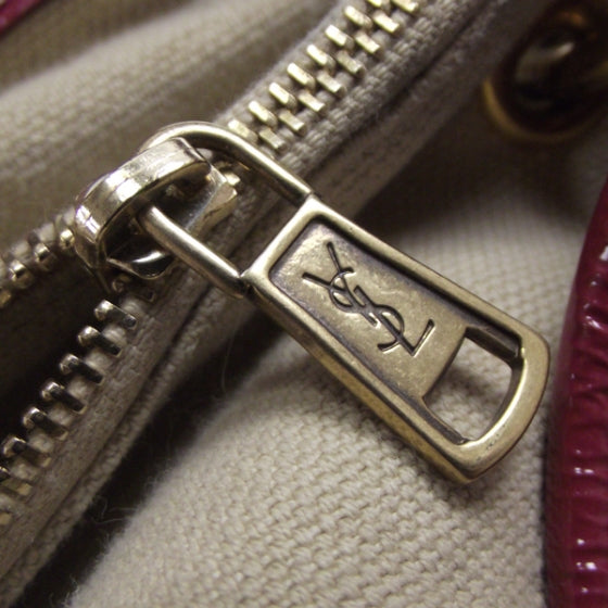Saint Laurent Patent Capri Flap Pink 12 of 14