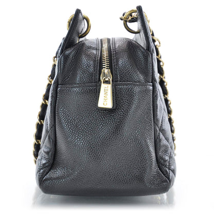 Chanel Caviar Quilted Petit Timeless Tote PTT Black 4 of 9