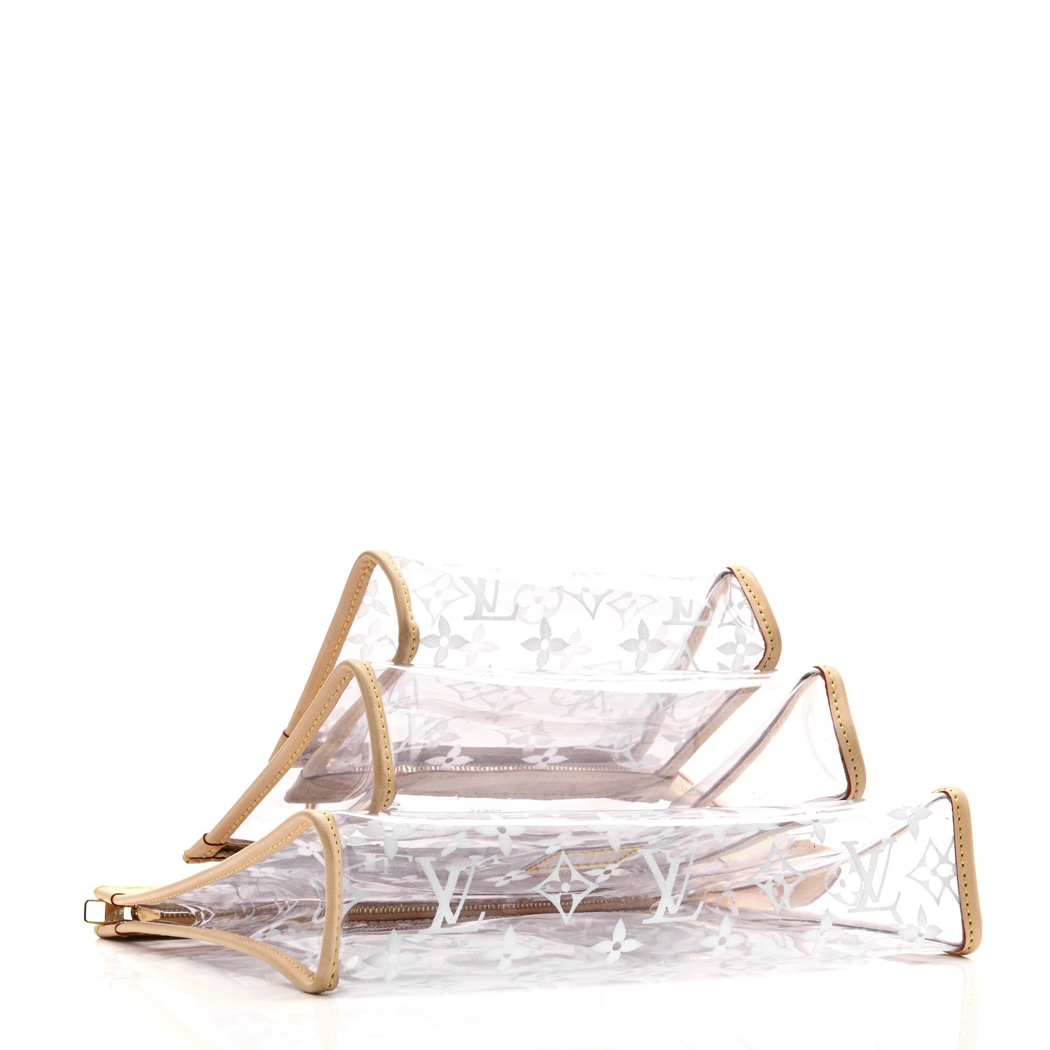 Louis Vuitton PVC Monogram Trio Poche Toilette 7 of 10