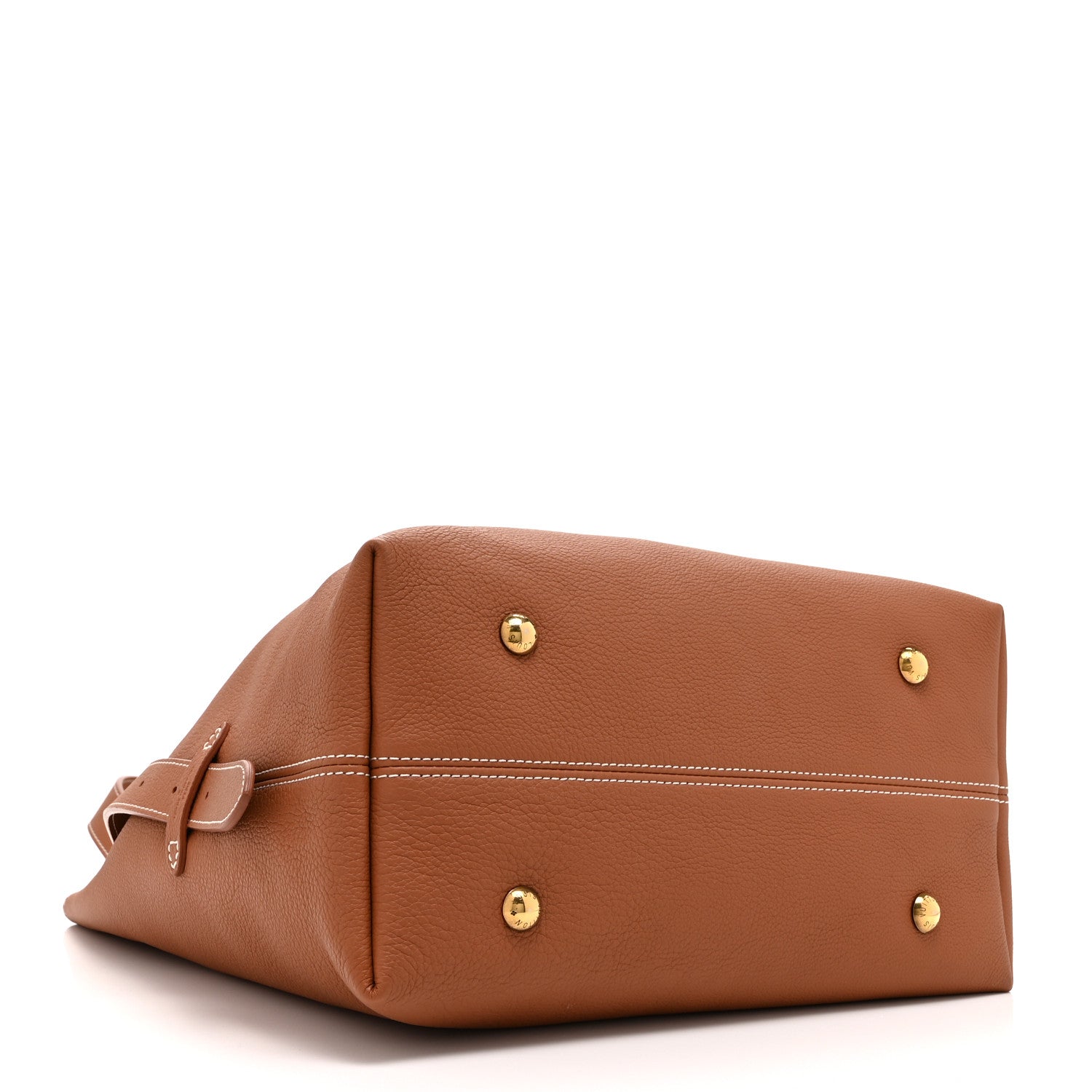 Louis Vuitton Grained Calfskin Low Key Hobo MM Cognac 5 of 10