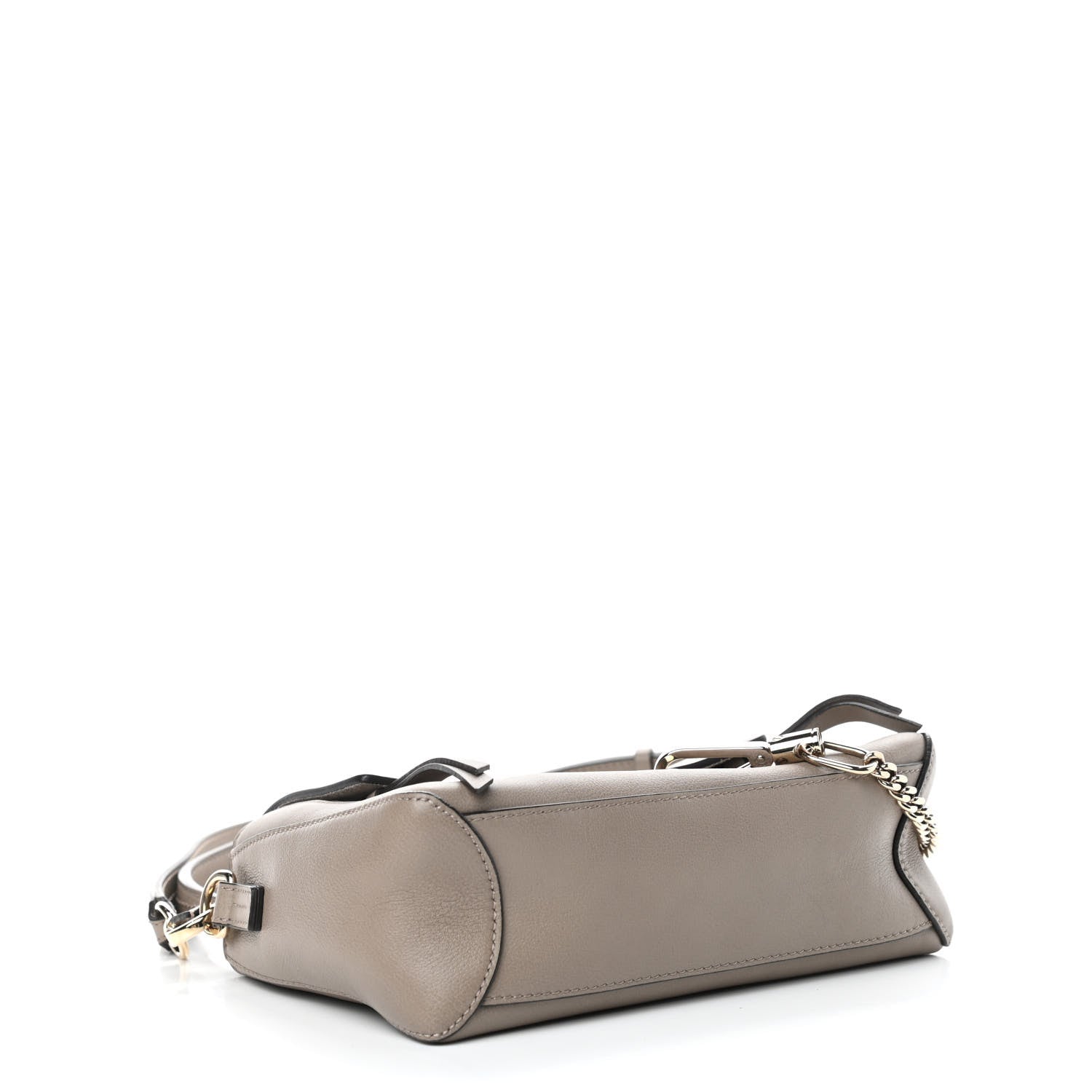 Chloe Calfskin Mini Faye Day Shoulder Bag Motty Grey 4 of 9