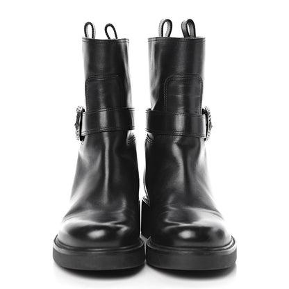 Gucci Calfskin Dionysus Lifford Short Boots 38.5 Black 2 of 13