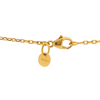Hermes Swift As De Coeur Necklace Gold 4 of 5