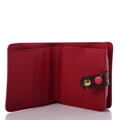 Louis Vuitton Monogram Cerises Compact Zippe Wallet 5 of 6