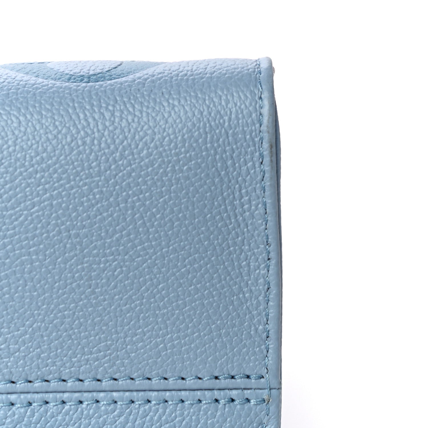 Louis Vuitton Empreinte Monogram Giant By The Pool Onthego MM Summer Blue 12 of 14