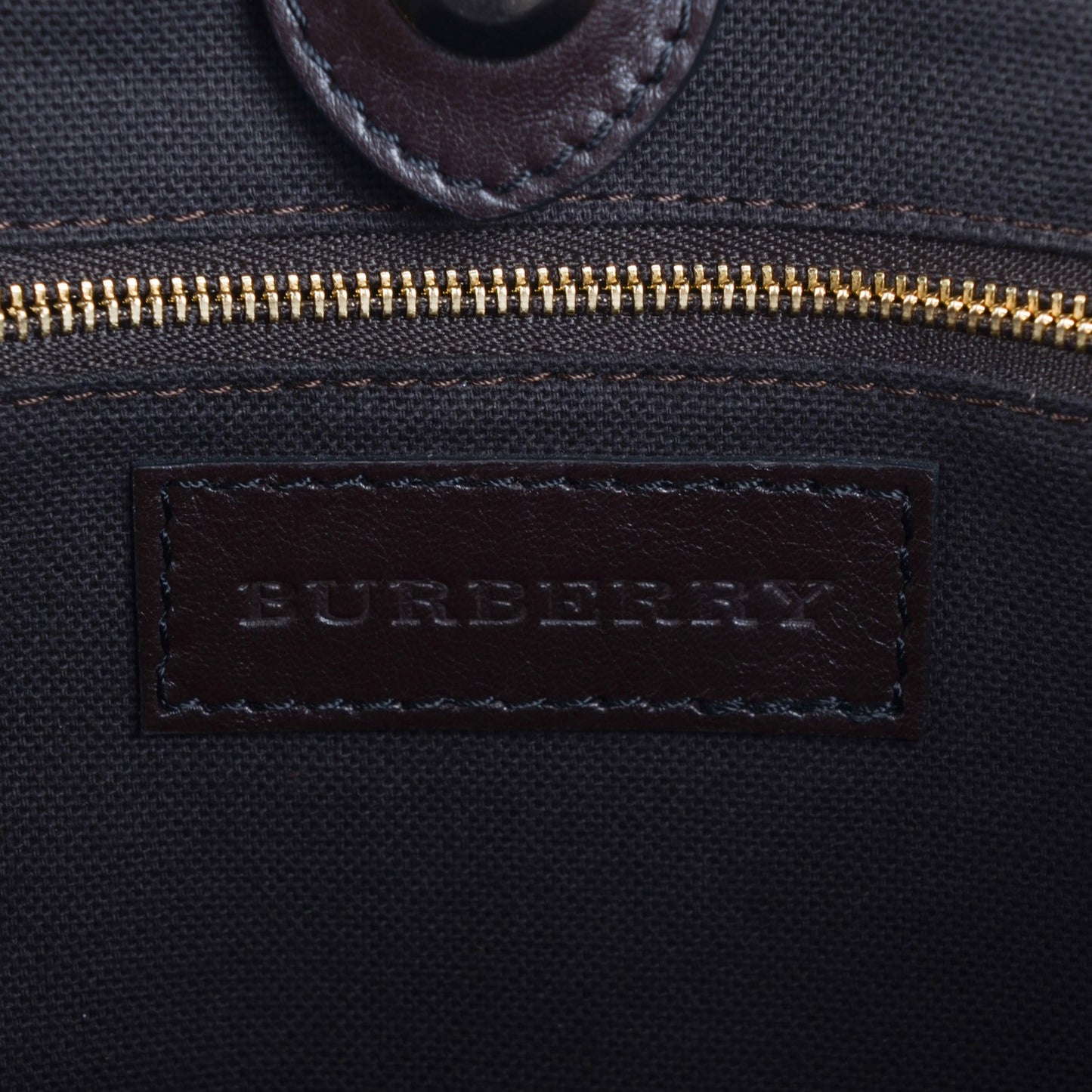 Haymarket Check Small Canterbury Tote Chocolate
