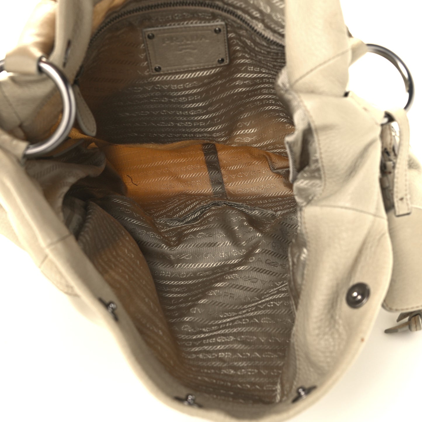 Cervo Tessuto Nylon Hobo Lavanda