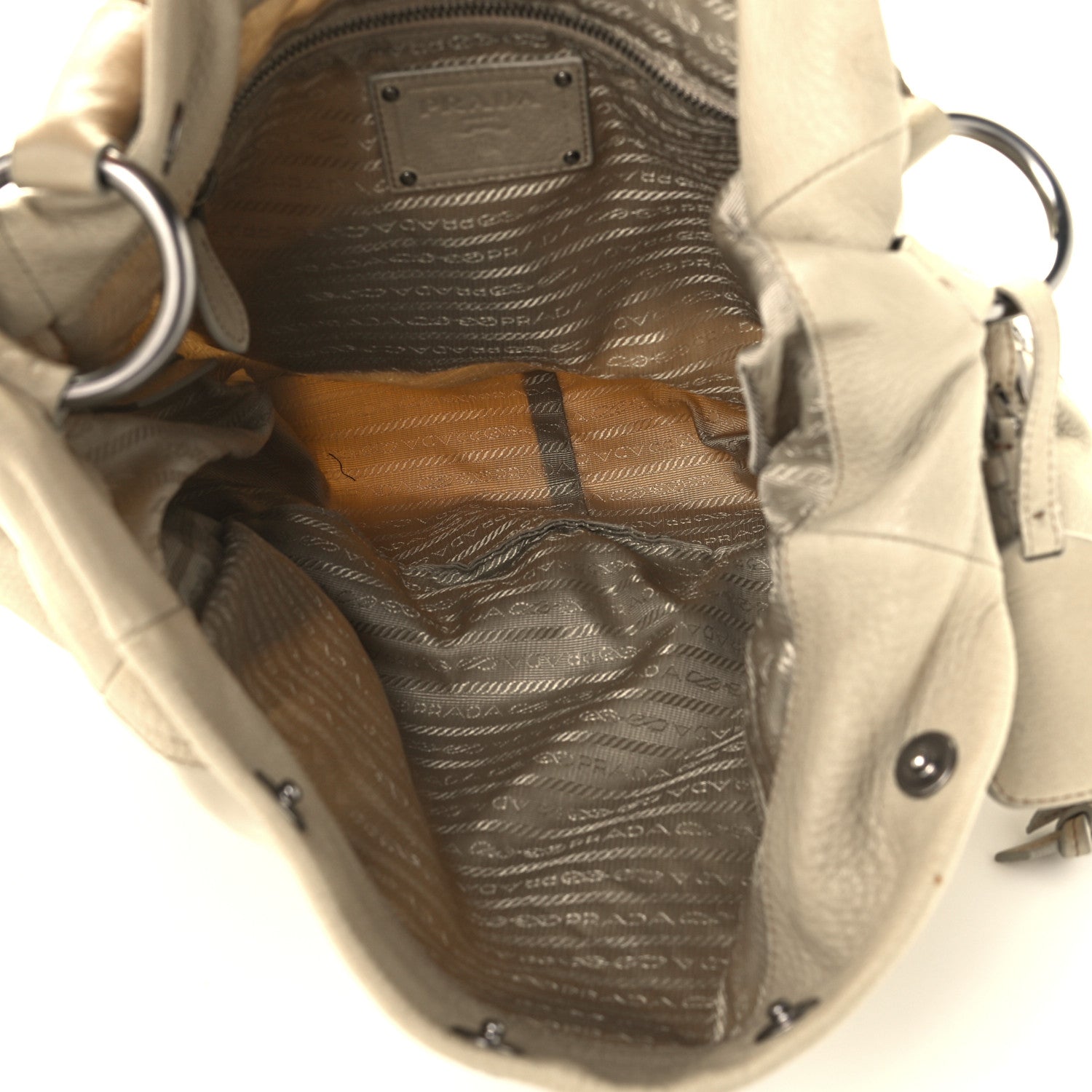 Prada Cervo Tessuto Nylon Hobo Lavanda 4 of 10