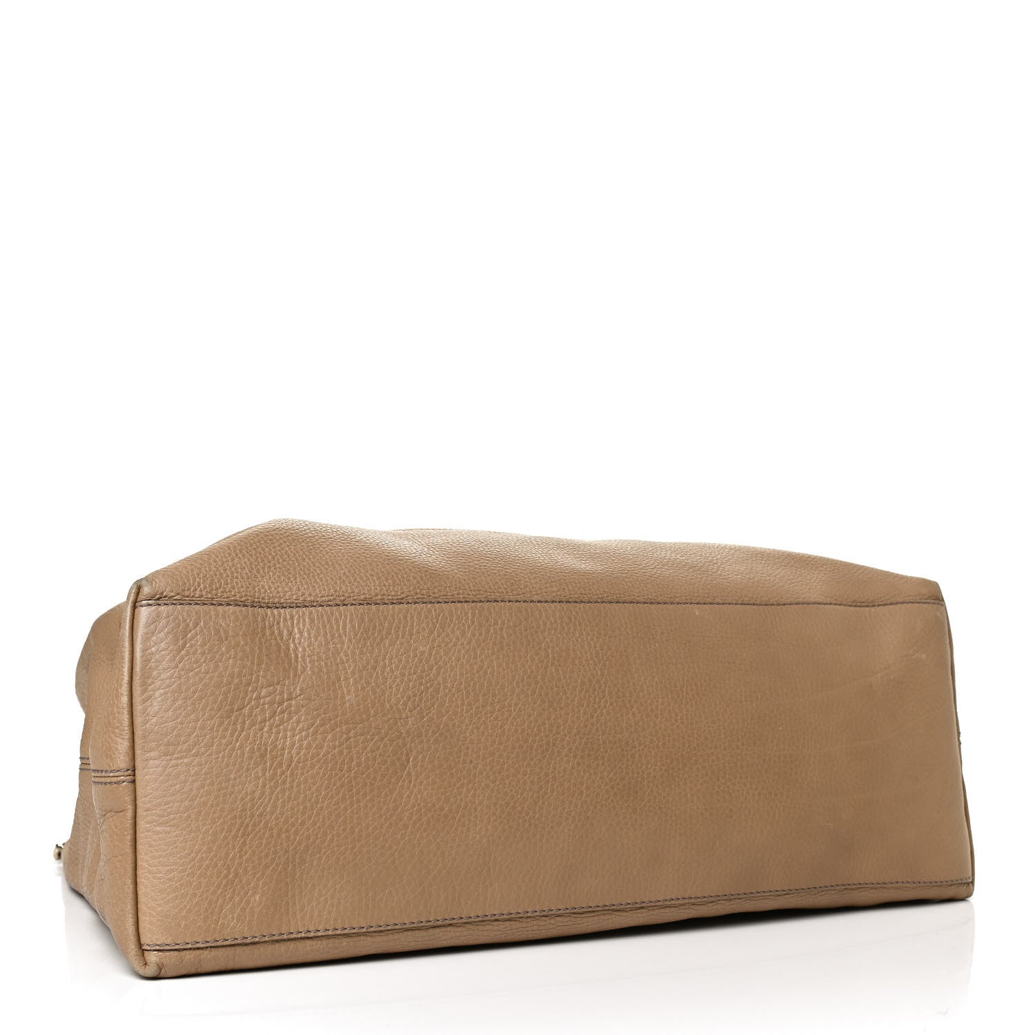 Gucci Pebbled Calfskin Large Soho Chain Shoulder Bag Nude 4 of 13