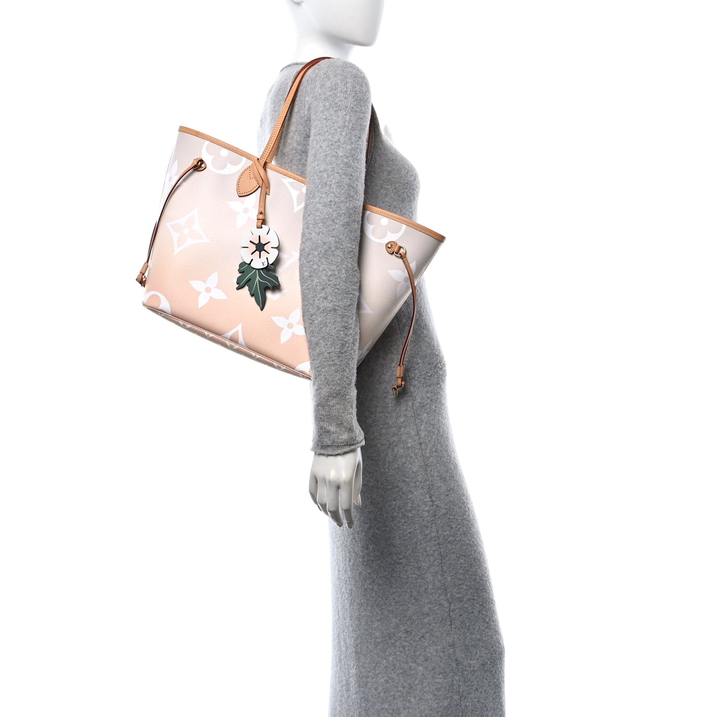 Monogram Giant By The Pool Neverfull MM Brume