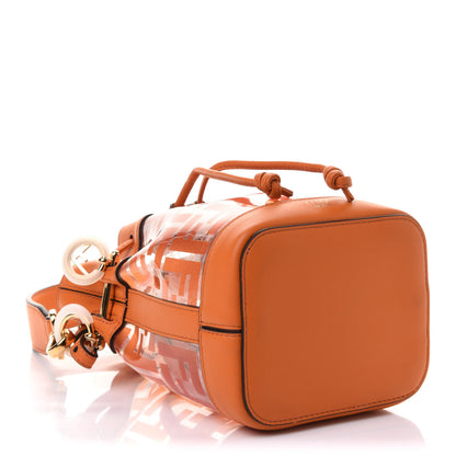 Fendi TPU FF Vitello Grace F is Fendi Mini Mon Tresor Bucket Bag Aranciata 4 of 10