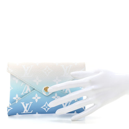 Louis Vuitton Monogram Giant By The Pool Medium Kirigami Pochette Insert Blue 2 of 6