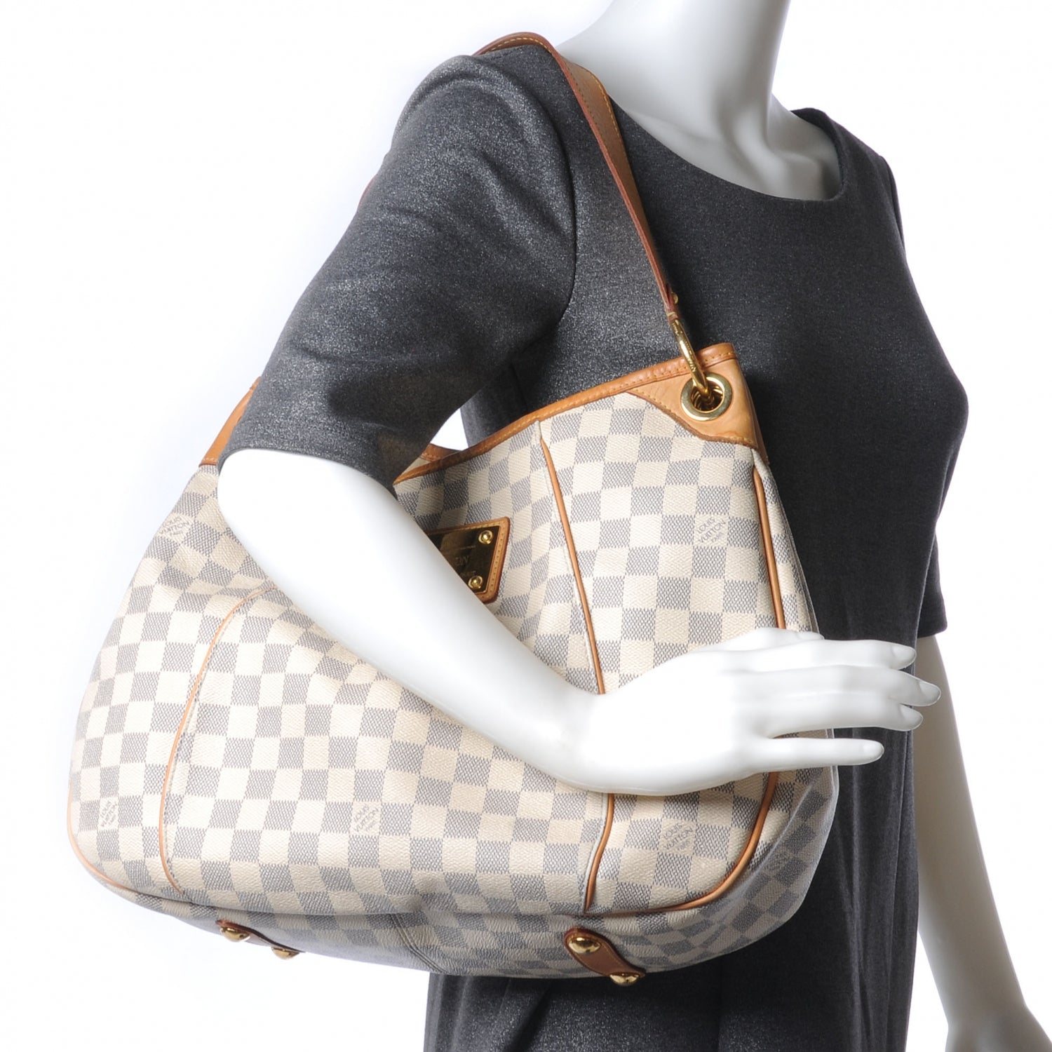 Louis Vuitton Damier Azur Galliera PM 2 of 9