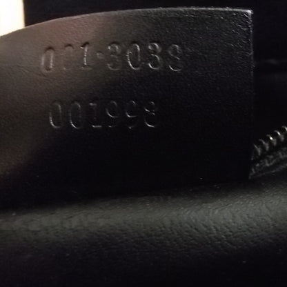 Gucci Leather Logo Shoulder Bag Black 7 of 9