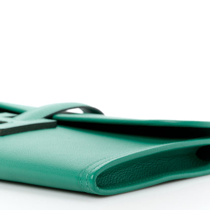 Hermes Evercolor Jige Elan 29 Clutch Bleu Paon 10 of 10