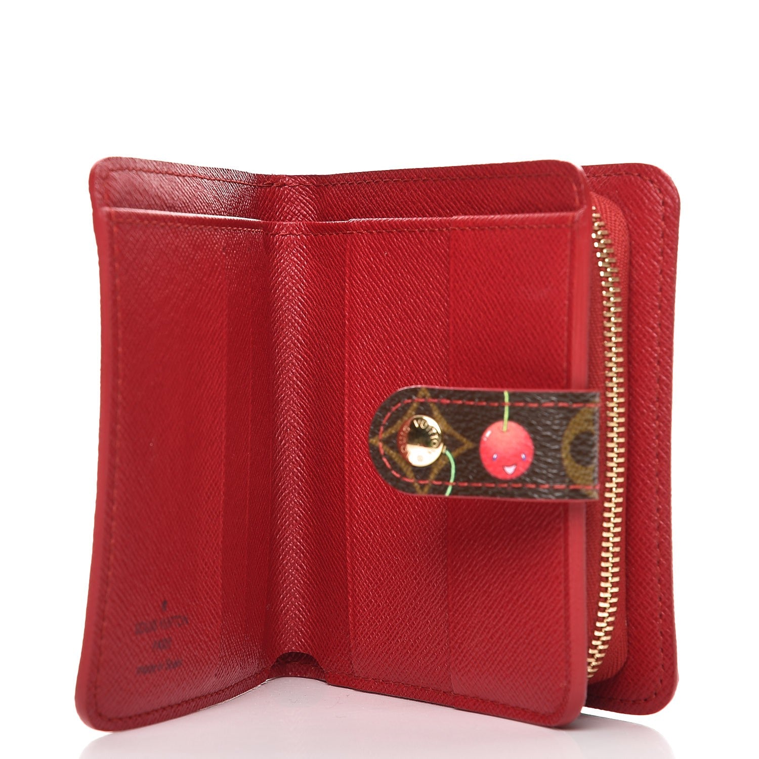 Louis Vuitton Monogram Cerises Compact Zippe Wallet 5 of 7