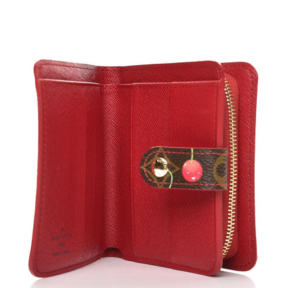 Louis Vuitton Monogram Cerises Compact Zippe Wallet 5 of 7