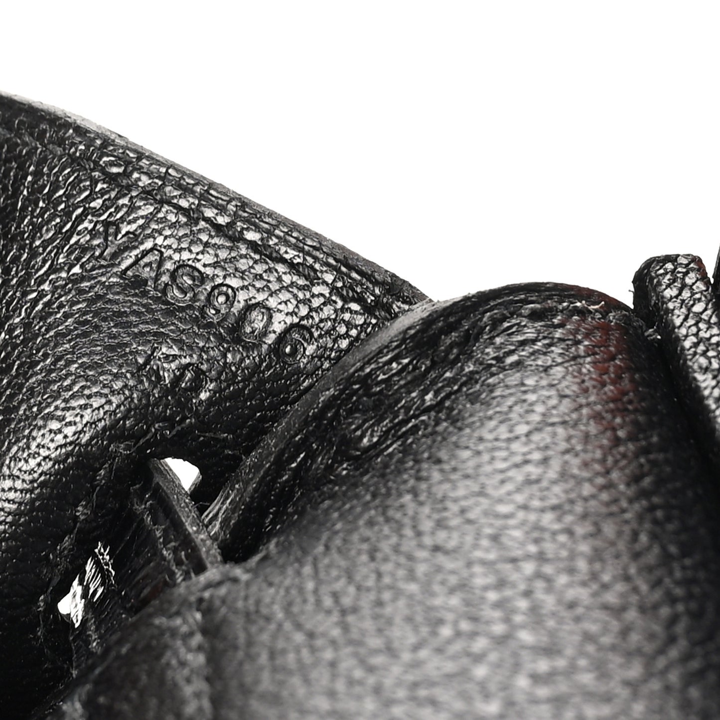 Togo Shiny Niloticus Crocodile Birkin Touch 25 Black