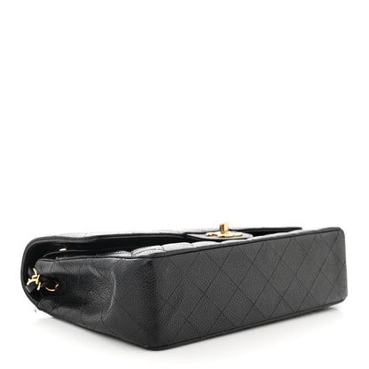 Chanel Caviar Quilted Medium Double Flap Black 4 of 12