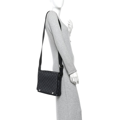 Louis Vuitton Damier Graphite District PM 2 of 10