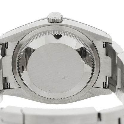 Rolex Stainless Steel 36mm Oyster Perpetual Watch Green 126000 4 of 5