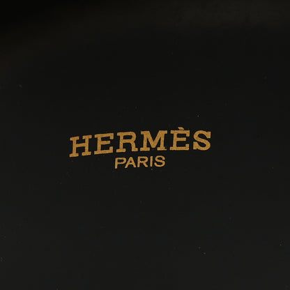 Hermes Enamel Printed Extra Wide Balcons du Guadalquivir Bracelet 65 Black 4 of 5