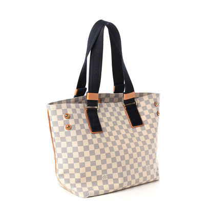 Louis Vuitton Damier Azur Beach Cabas PM 3 of 10