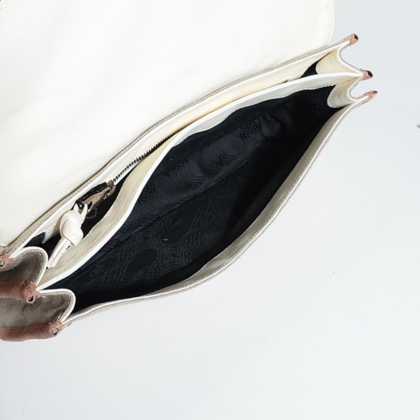 Linen Suede PS1 Pochette Clutch Rose