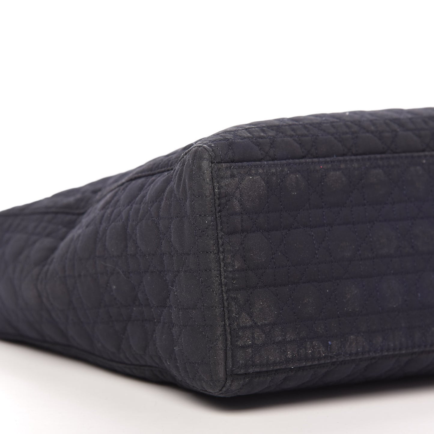 Nylon Cannage Large Lady Dior Black