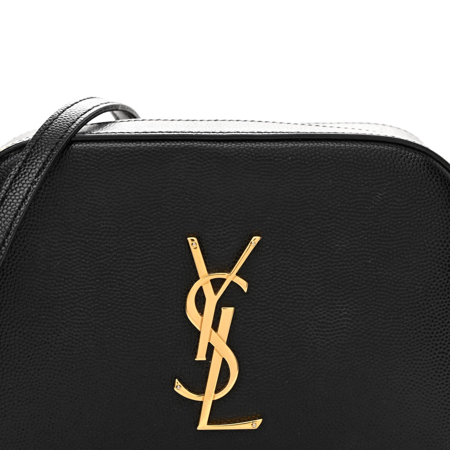 Grain De Poudre Small Classic Monogram Camera Bag Black