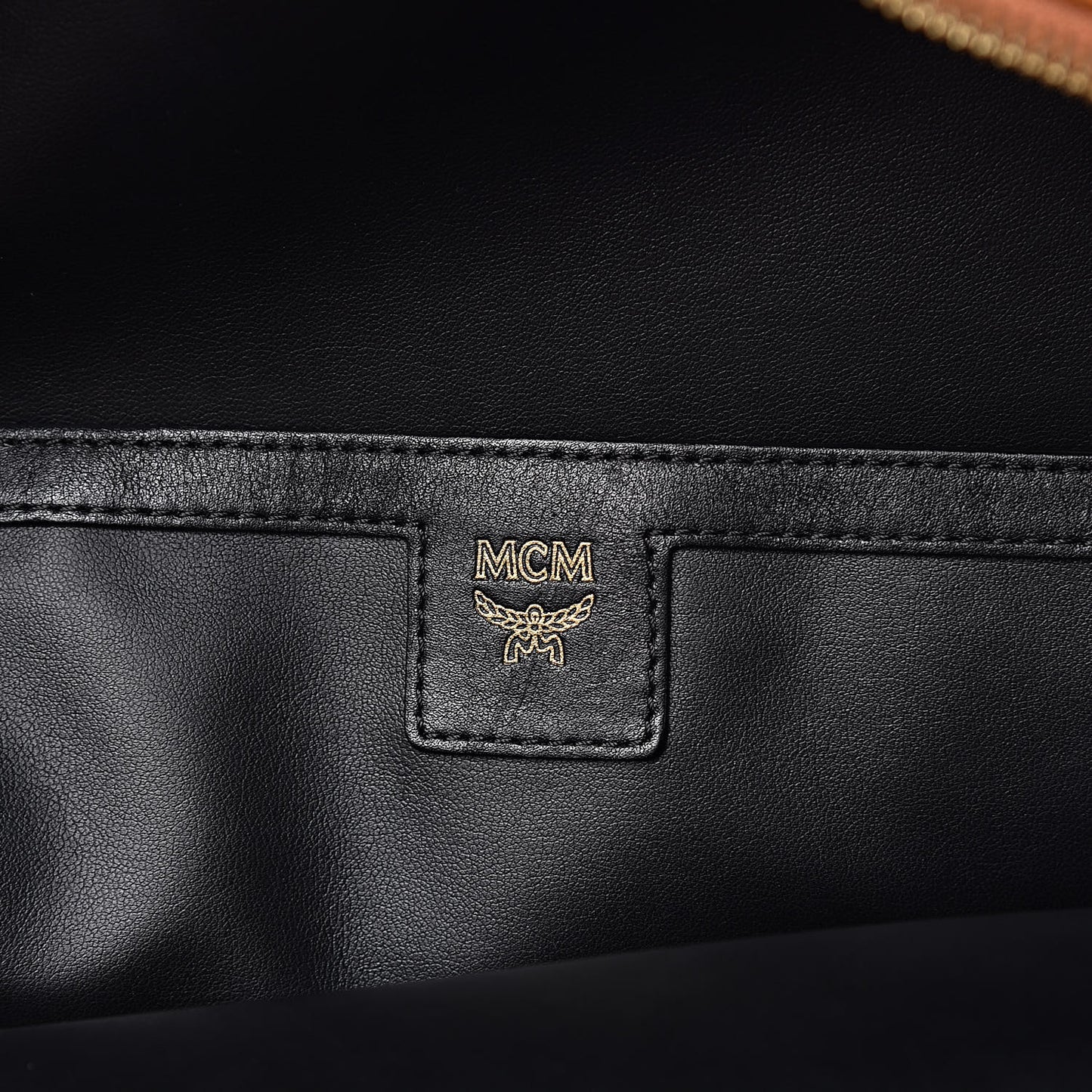 Visetos Medium Side Studs Stark Backpack Cognac