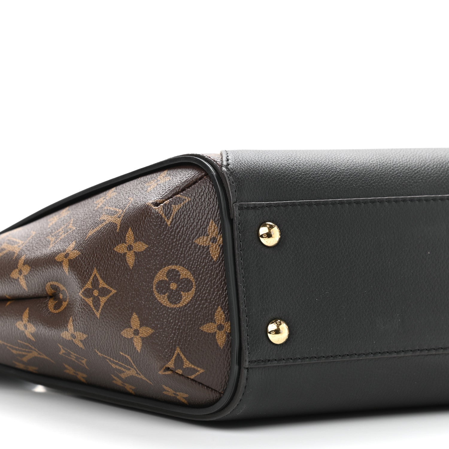 Louis Vuitton Calfskin Monogram Kimono Tote PM Black 9 of 10