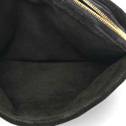 The Row Suede Horsehair Tassel Wristlet Black 7 of 13