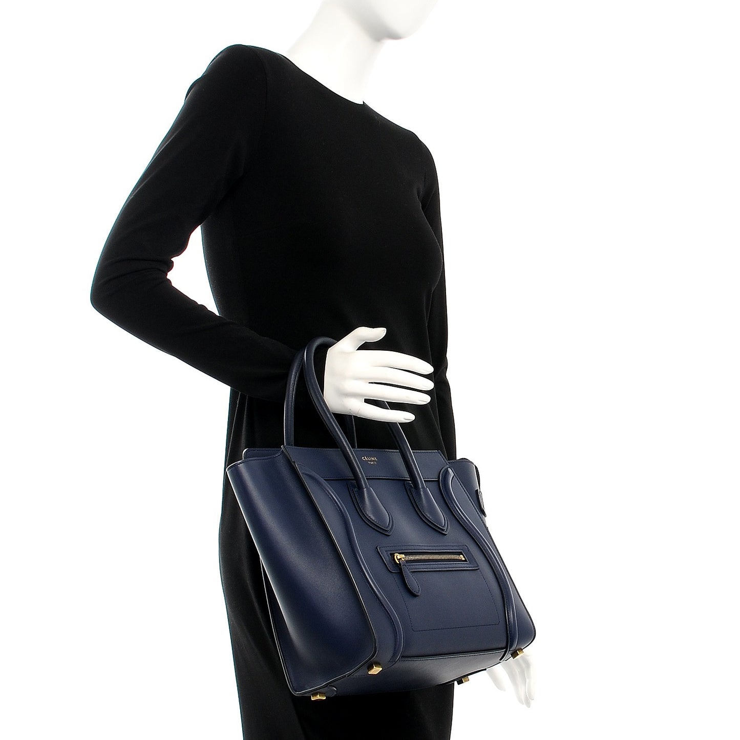 Smooth Calfskin Micro Luggage Ink