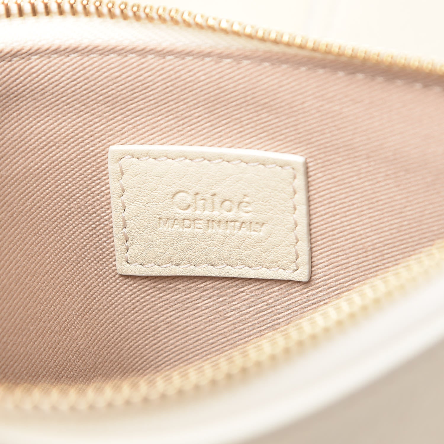 Chloe Smooth Calfskin Medium Vick Tote Off White 7 of 12