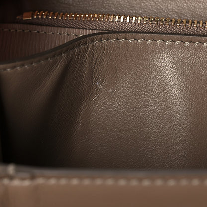Celine Liege Calfskin Medium Classic Box Flap Bag Taupe 8 of 12