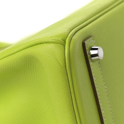 Hermes Epsom Candy Birkin 30 Kiwi Lichen 15 of 15