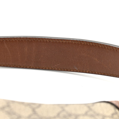 Gucci GG Supreme Monogram Linea A Hobo Brown 14 of 14
