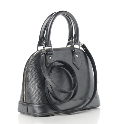 Louis Vuitton Epi Alma BB Anthracite Nacre 3 of 15