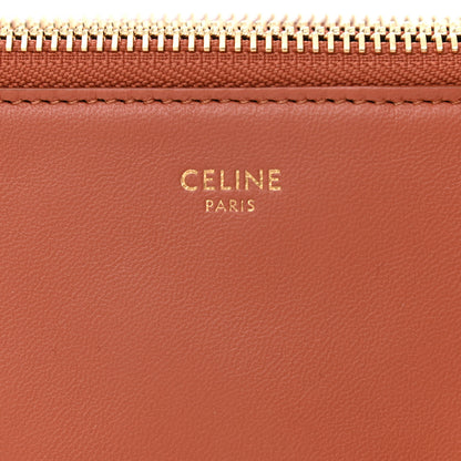 Celine Lambskin Small Trio Crossbody Bag Tan 9 of 11