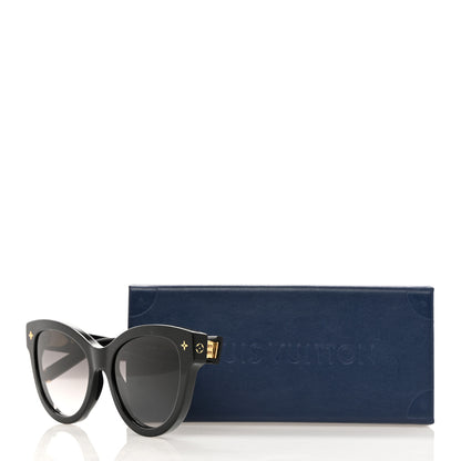 Louis Vuitton Acetate My Monogram Soft Cat Eye Sunglasses Z1908W Black 7 of 7