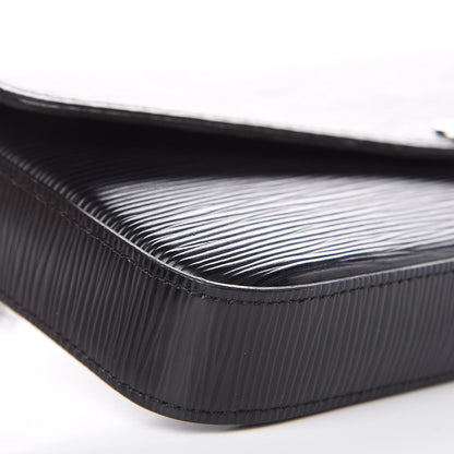 Louis Vuitton Epi Pochette Felicie Black 9 of 10